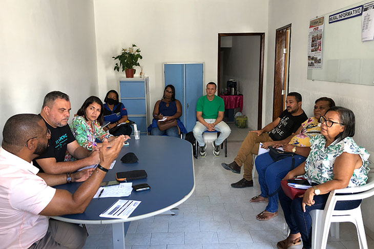 Reunião da Regional Serrana com Delegacia do Planalto