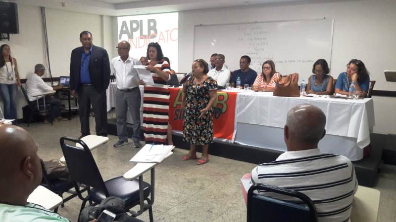 Realização do Conselho Geral da APLB Sindicato