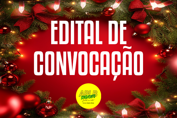 Edital de Convocação da Assembleia Geral do dia 20 de ...