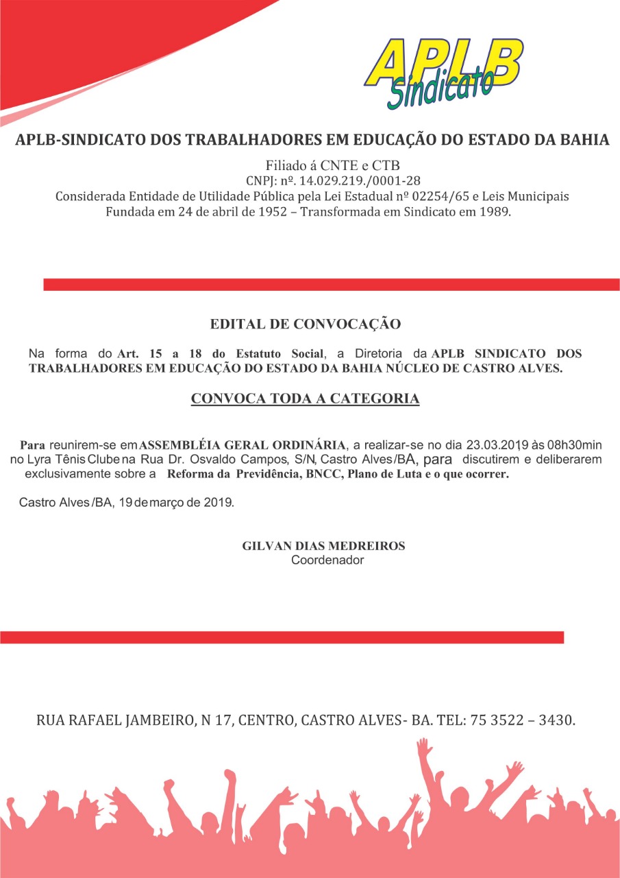 Edital de Convocação
